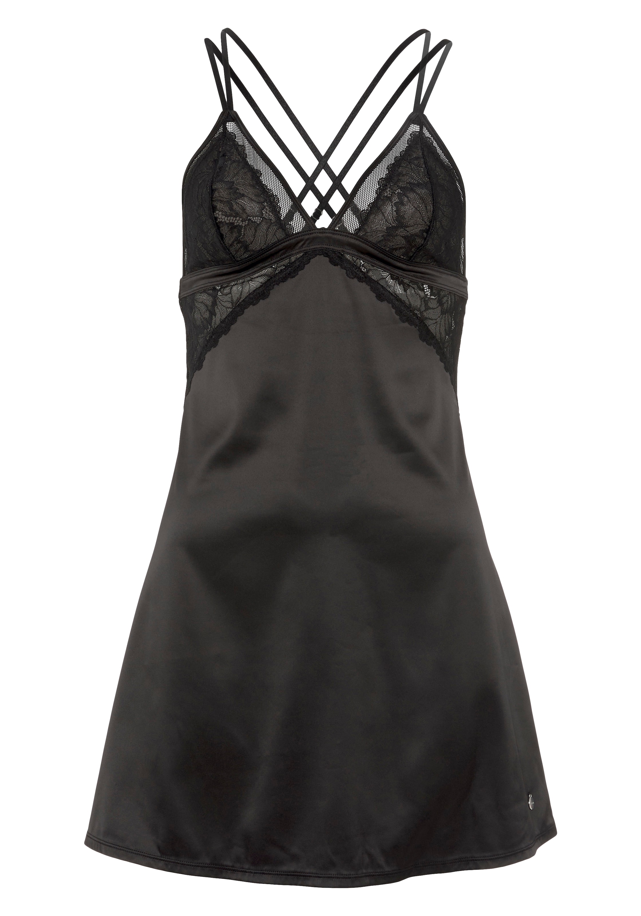 VIVANCE Negligee 'Dreams ' in Black: front