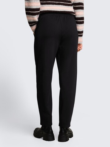 TOM TAILOR DENIM Barrel Trousers in Black