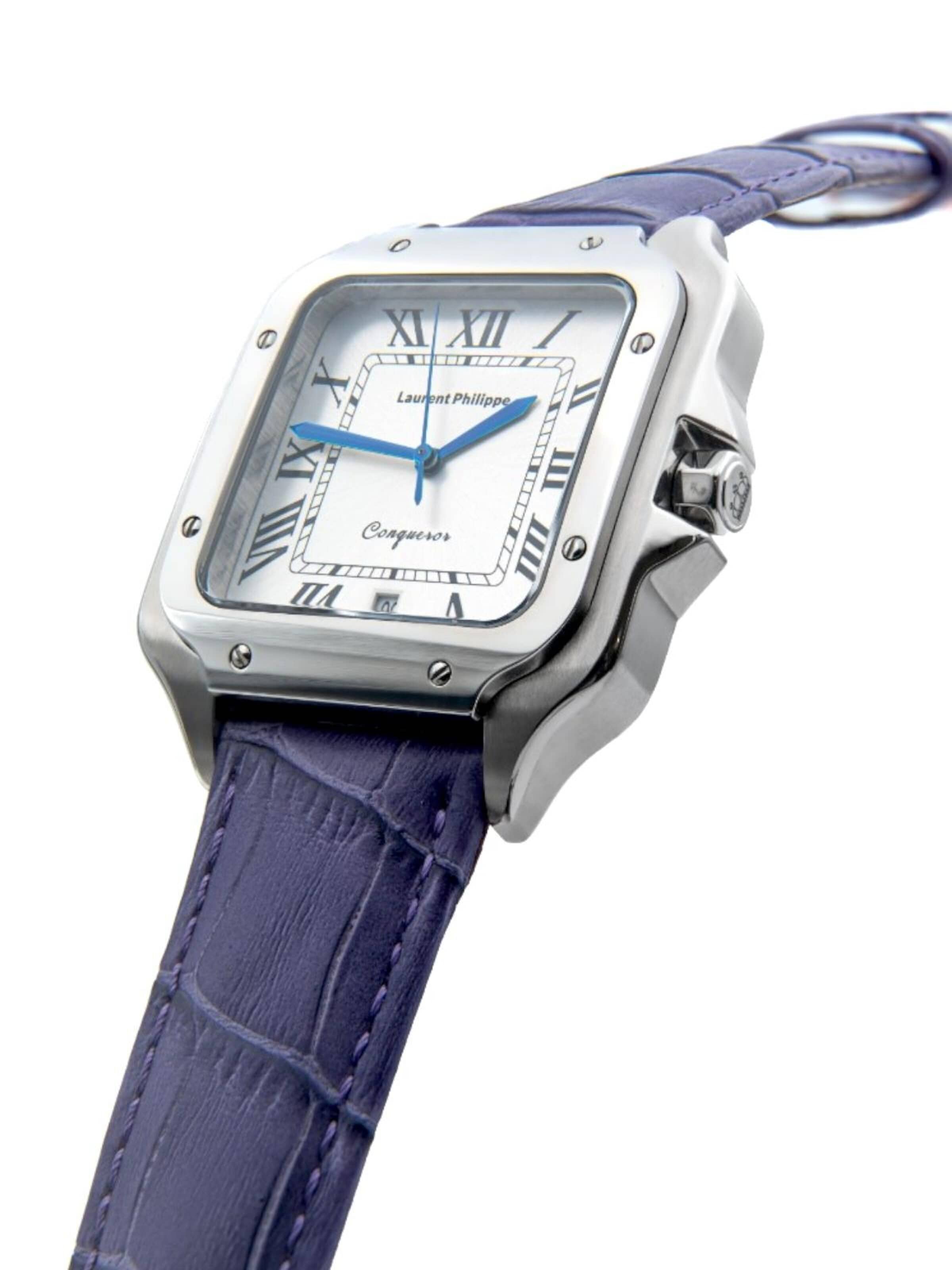 Laurent Philippe - Reloj analógico en lila