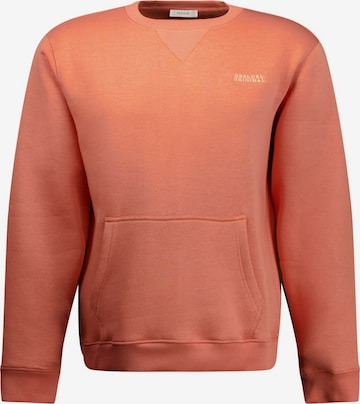 Sweat-shirt 'BENOR' Deeluxe en orange : devant