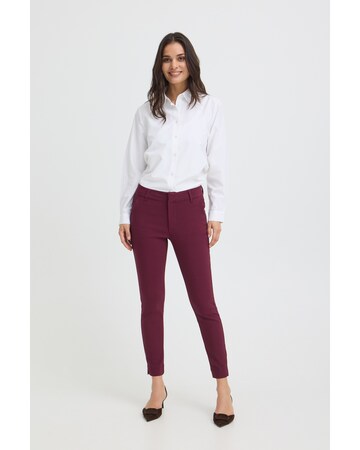 Coupe slim Pantalon chino 'BYDixi' b.young en rouge