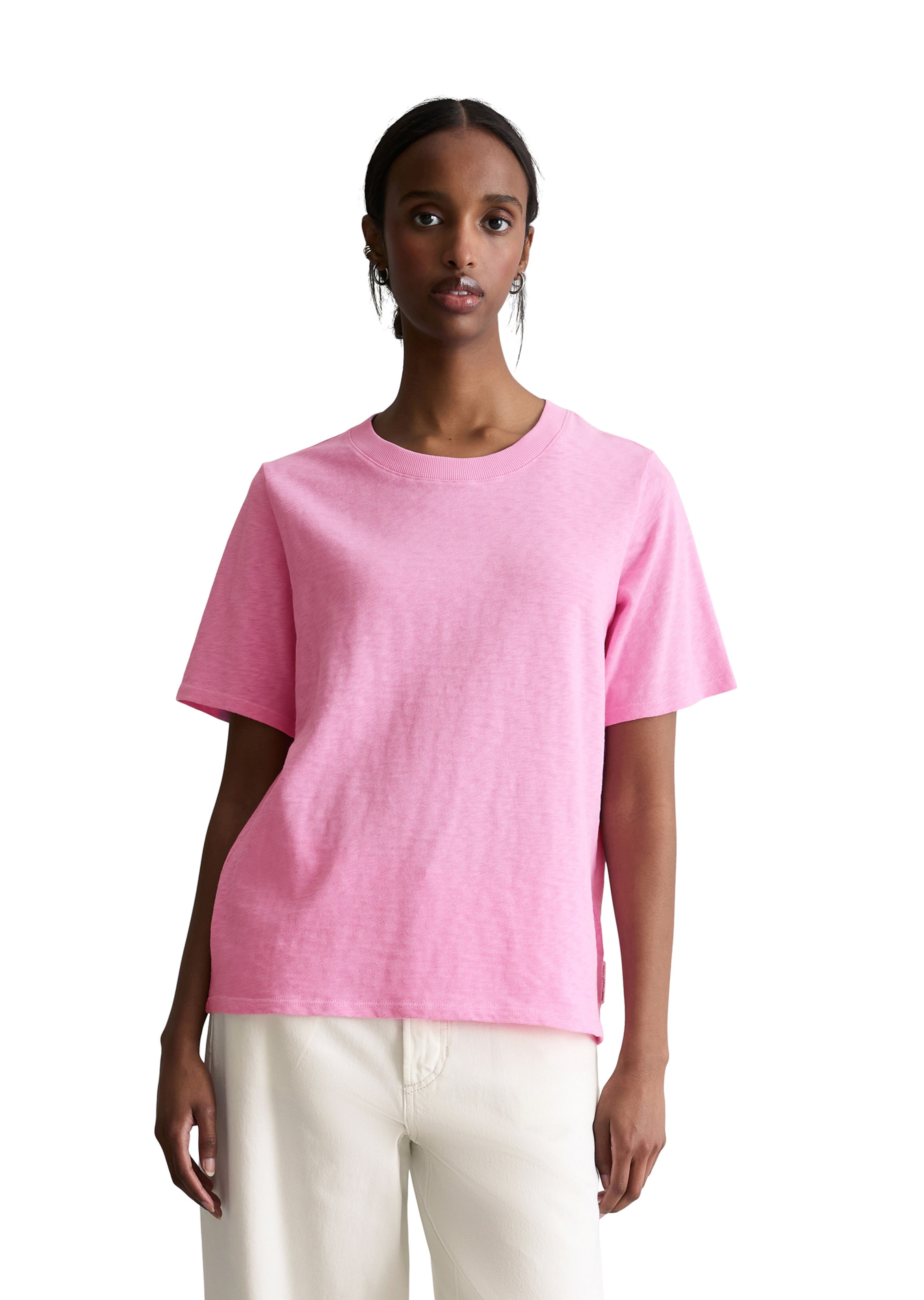 Marc O'Polo DENIM Shirt in Roze: voorkant
