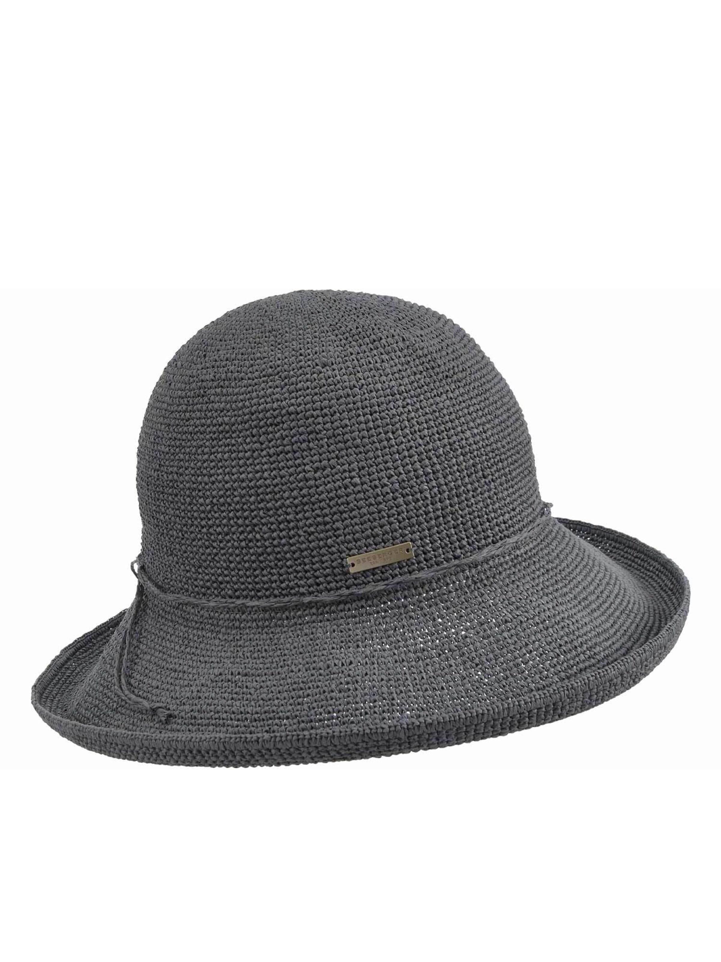 Seeberger Hat 'Hut' in Green: front