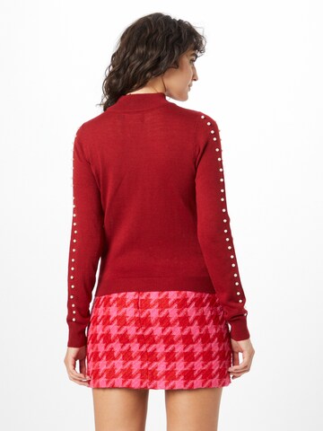 PIECES Sweater 'MILLA' in Red