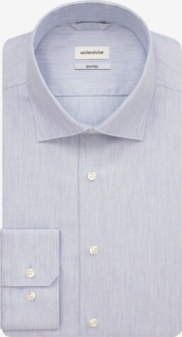 Coupe regular Chemise business 'Shaped' SEIDENSTICKER en bleu