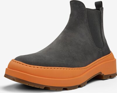 CAMPER Chelsea Boots ' Brutus Trek ' en gris foncé / orange, Vue avec produit