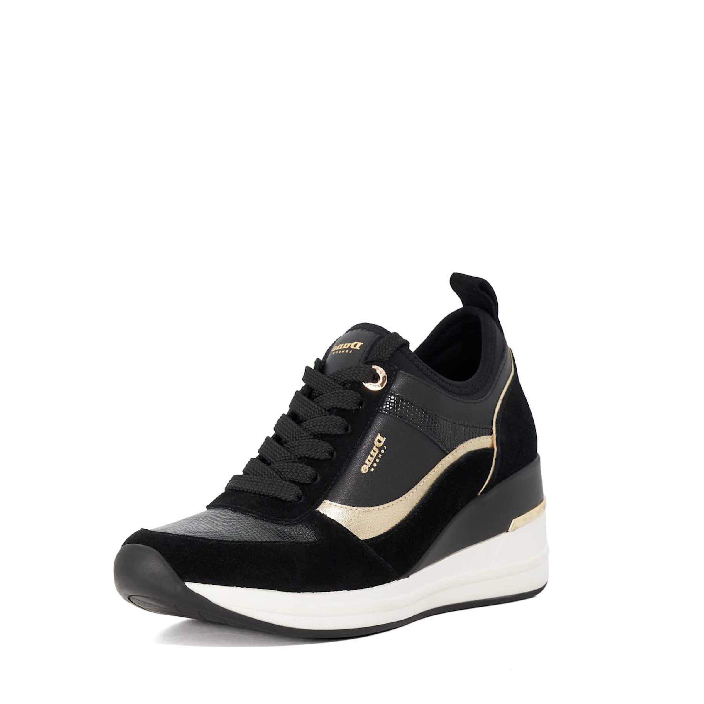Baskets basses 'Ellaina' Dune LONDON en noir : devant