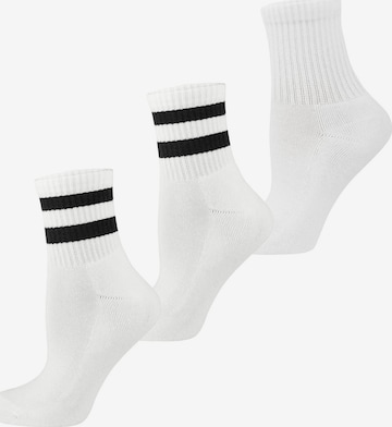Chaussettes ' Kurzsocken ' Nur Die en blanc : devant
