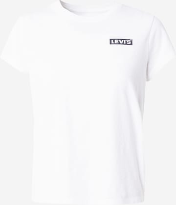 LEVI'S ® Tričko 'Graphic Authentic Tshirt' - biela: predná strana