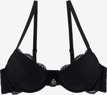 Push-up Reggiseno di Emporio Armani in nero: frontale