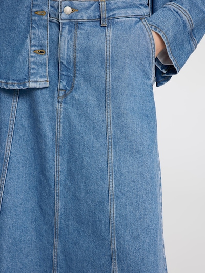SELECTED Jupe en bleu denim, Vue avec produit