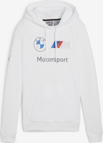 Sweat-shirt 'BMW ESS' PUMA en blanc : devant