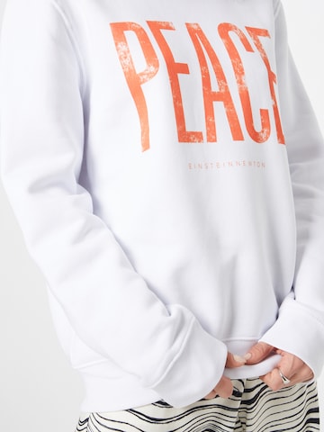 EINSTEIN & NEWTON Sweatshirt 'Paix' in White