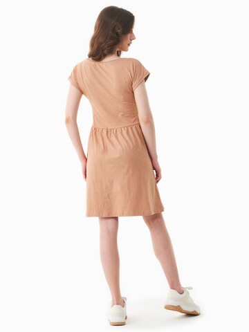 Organication Kleid in Braun