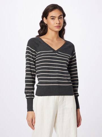 ONLY Sweater 'ANA' in Grey: front