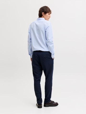 JACK & JONES Slim Fit Skjorte 'JPRBLParker' i blå