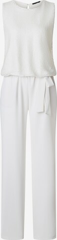 Ana Alcazar Jumpsuit 'Gabea' in Wit: voorkant