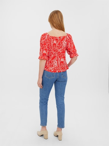 Camicia da donna 'CATCH' di VERO MODA in rosso