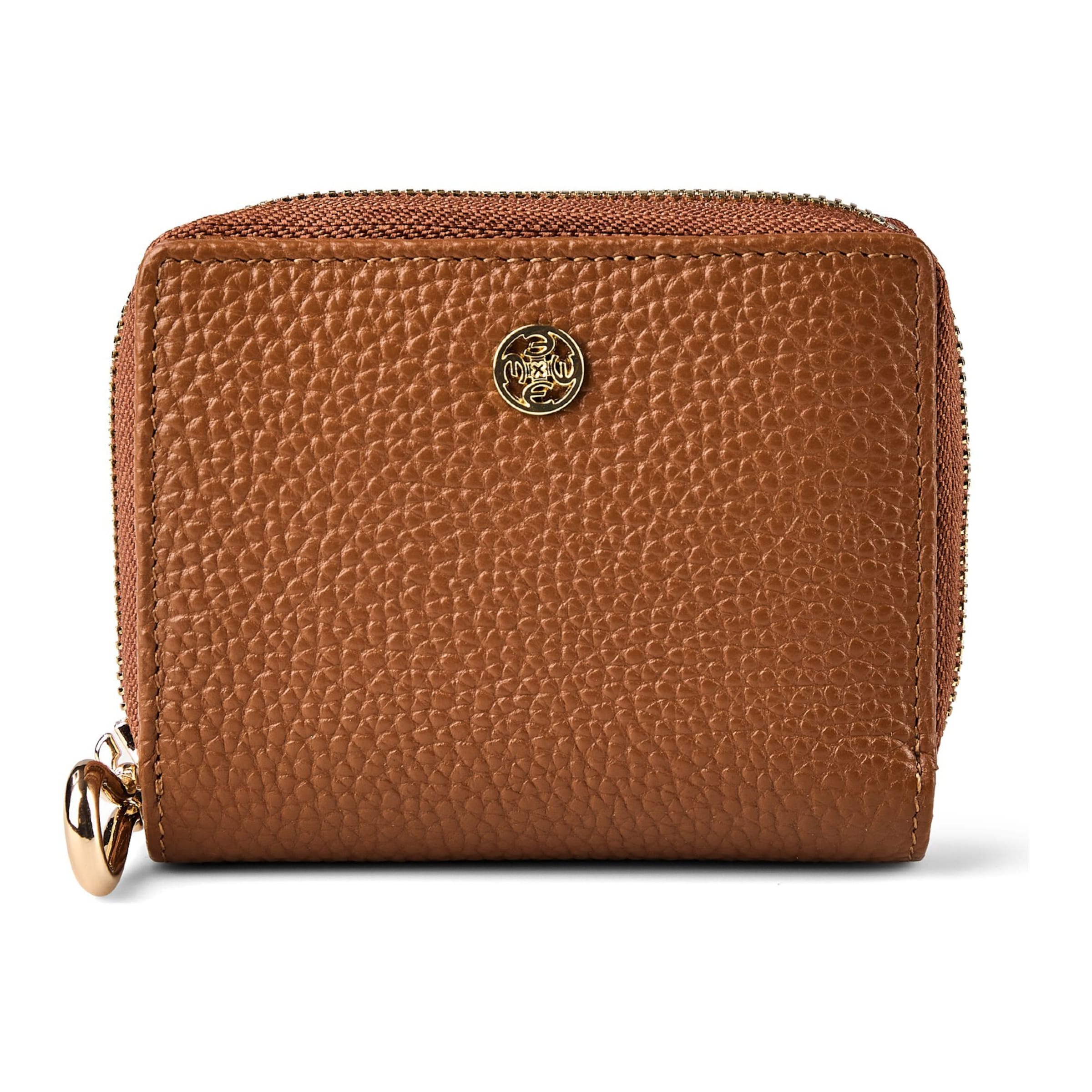 Esquire Wallet in Brown: front
