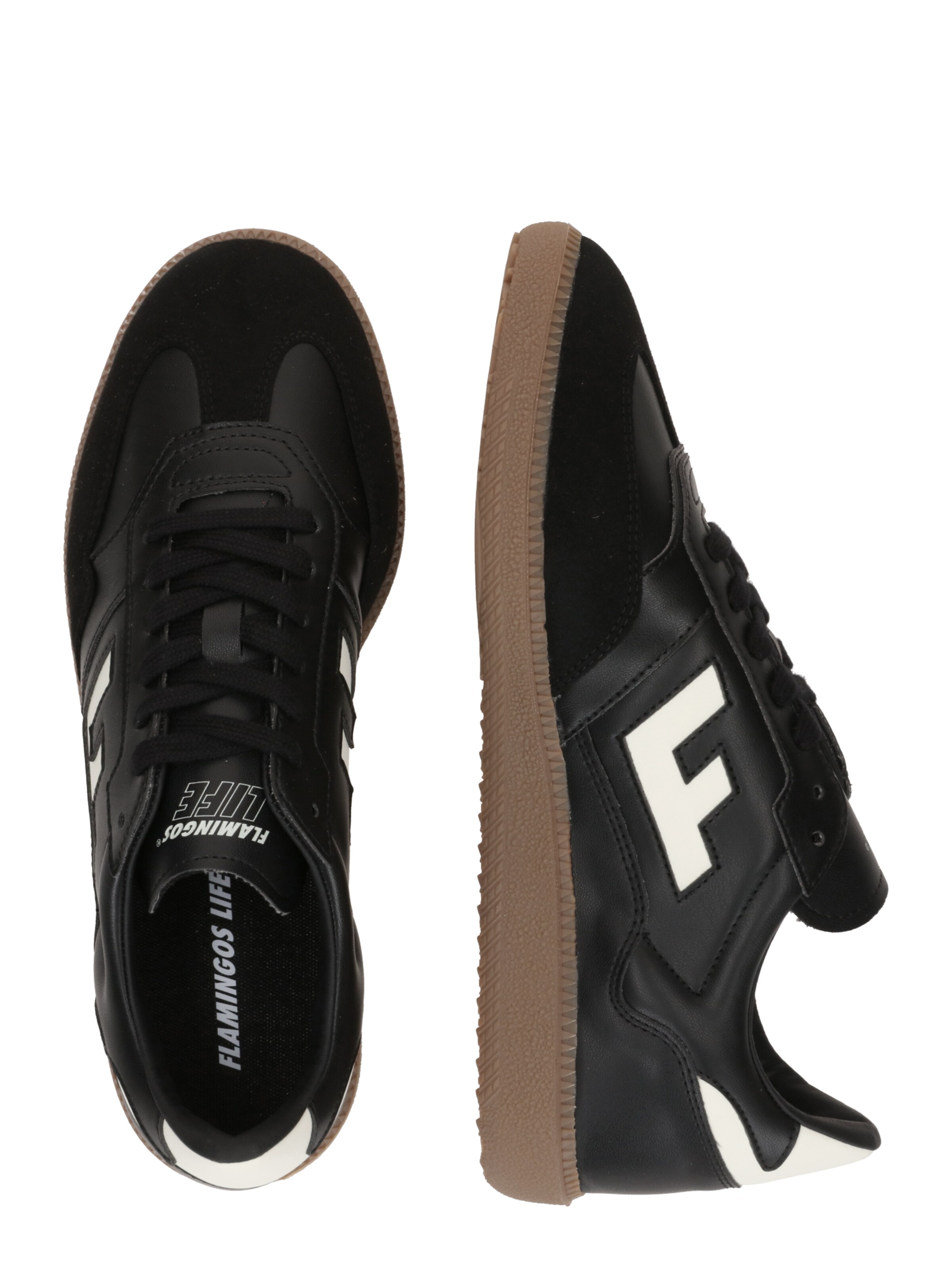 Flamingos Life Platform trainers 'Burela' in Black