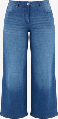 MIAMODA Wide leg Jeans in Blauw: voorkant