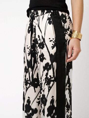 Rosner Wide Leg Hose 'Mara' in Schwarz