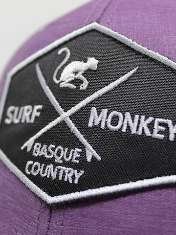 Casquette de sport Surf Monkey en violet