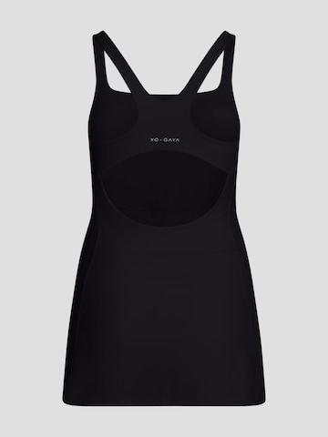 YO-GAYA Sportjurk 'Timeless Tennis Dress' in Zwart