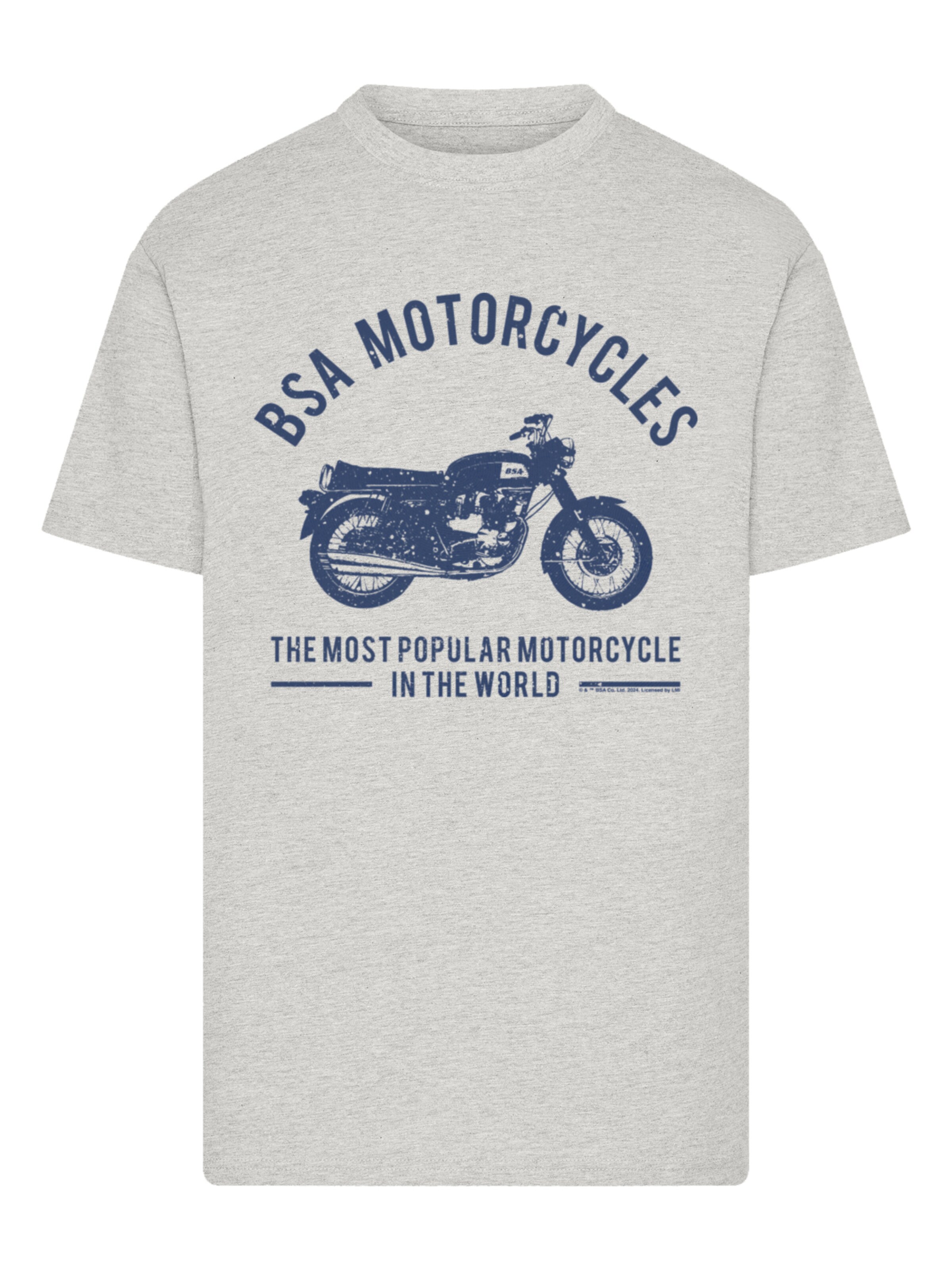 F4NT4STIC Shirt in Grey: front