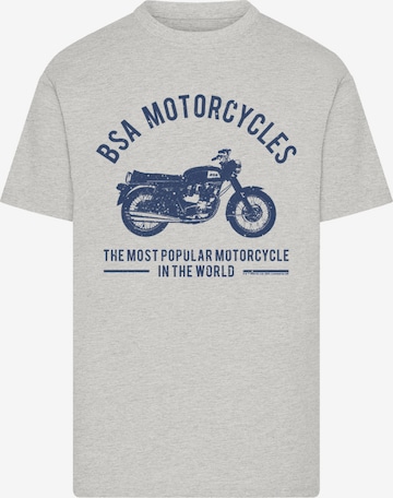 T-Shirt F4NT4STIC en gris : devant