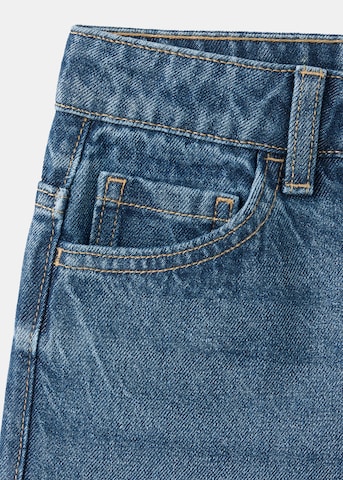 Regular Jeans de la MANGO KIDS pe albastru