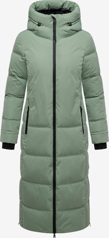 MARIKOO Mantel 'Honiaa XVI' in Grün: Vorderseite
