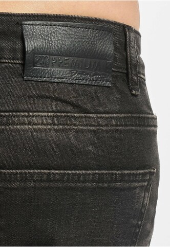 2Y Premium Regular Jeans 'Len' in Grijs