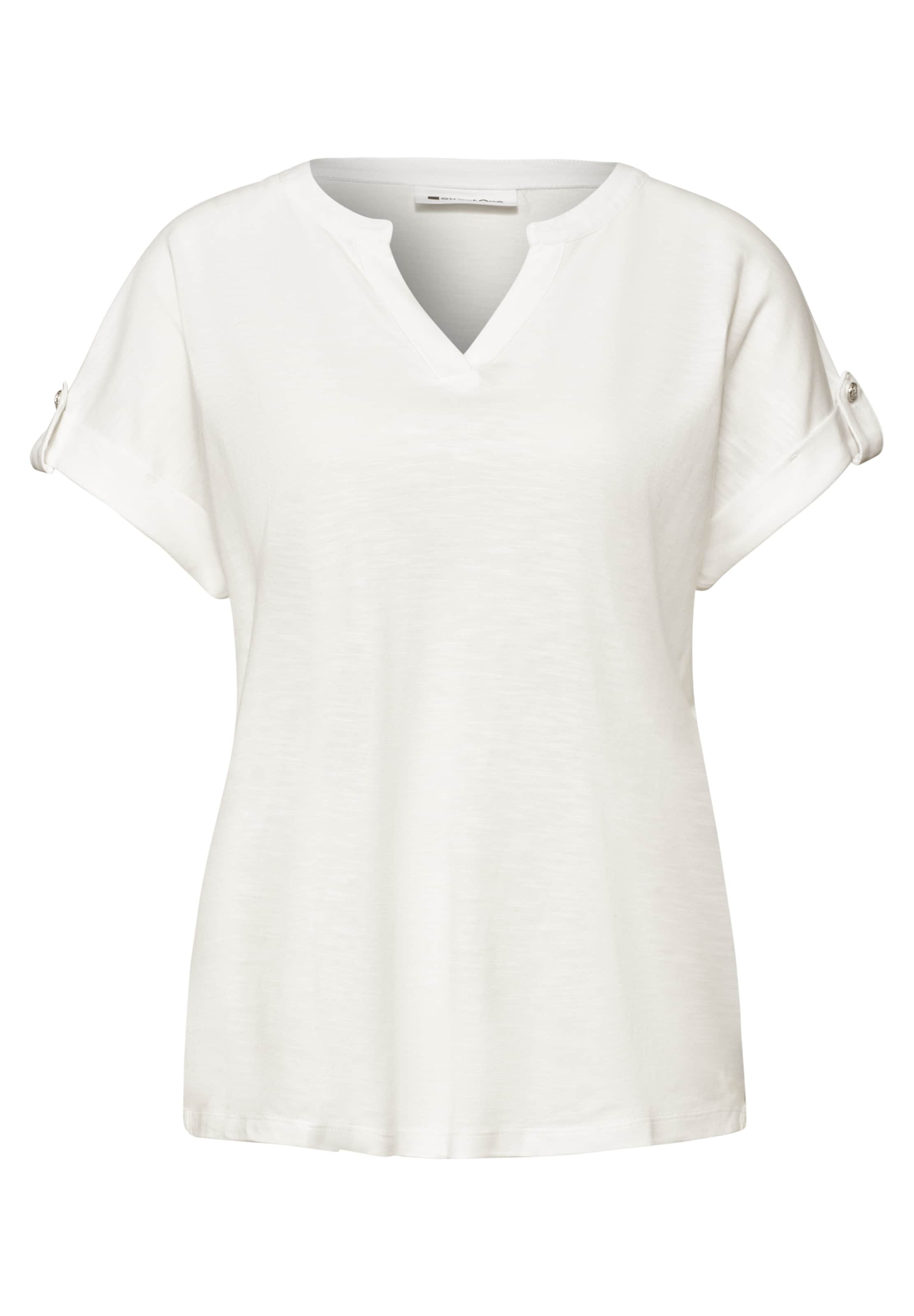 STREET ONE Shirt in White: front