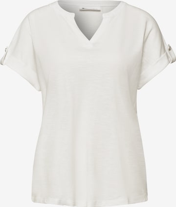 STREET ONE Shirt in White: front