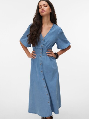 VERO MODA - Vestido 'VMMelaney' en azul: frente