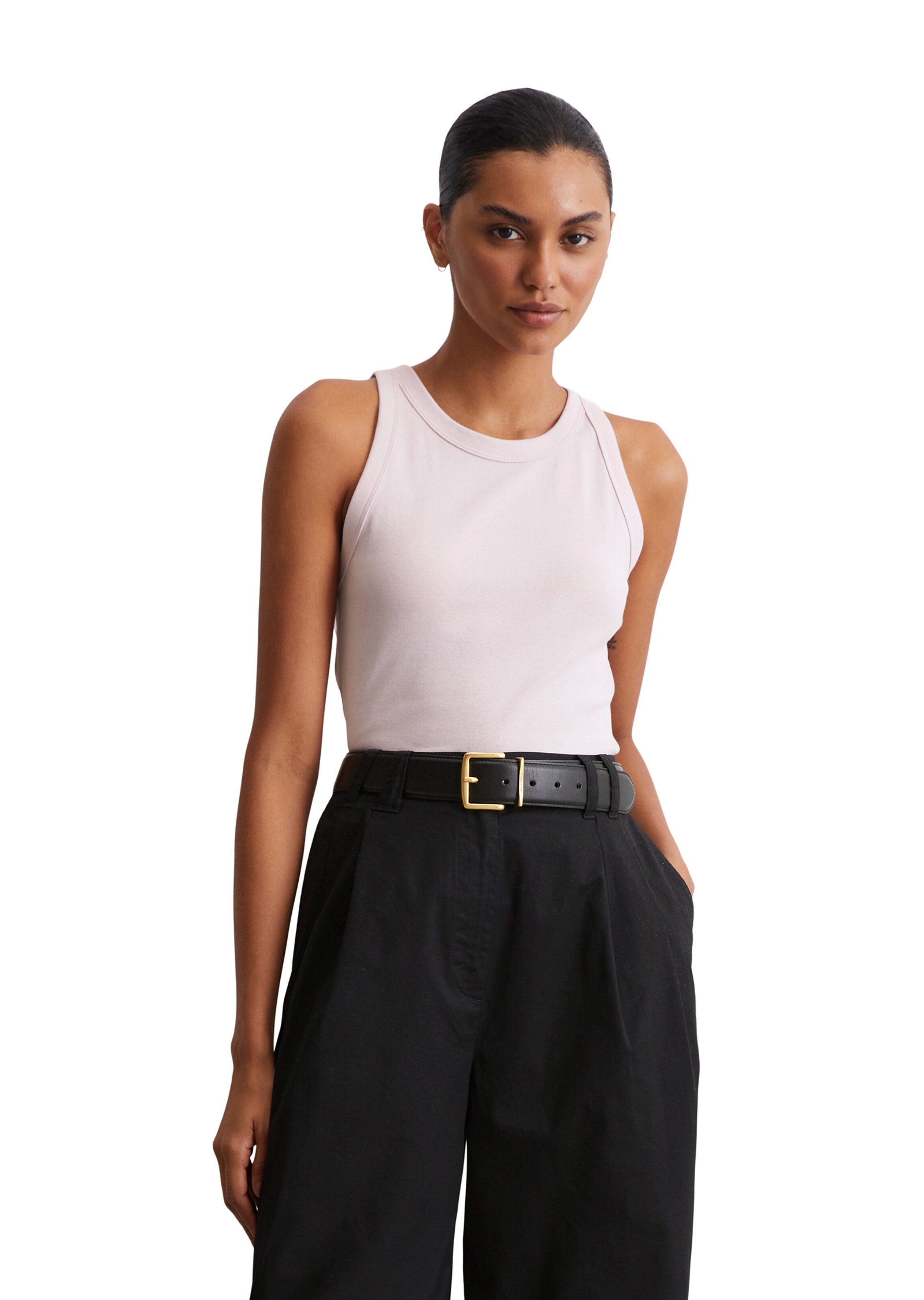 Marc O'Polo Top in Lila: Vorderseite