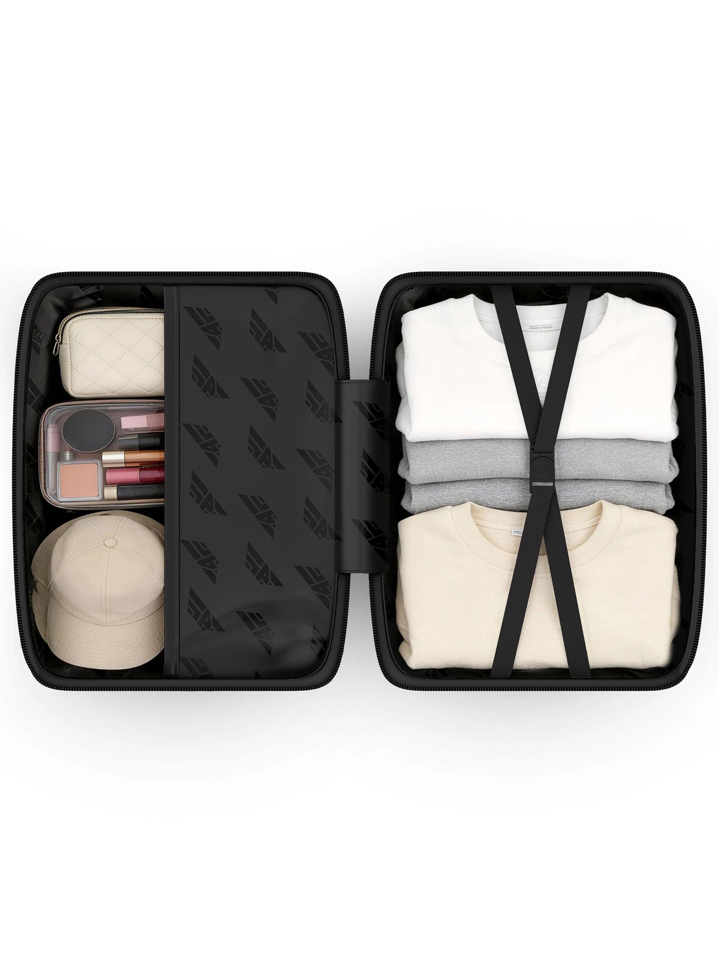 4FLY Suitcase Set 'Pixel' in Black