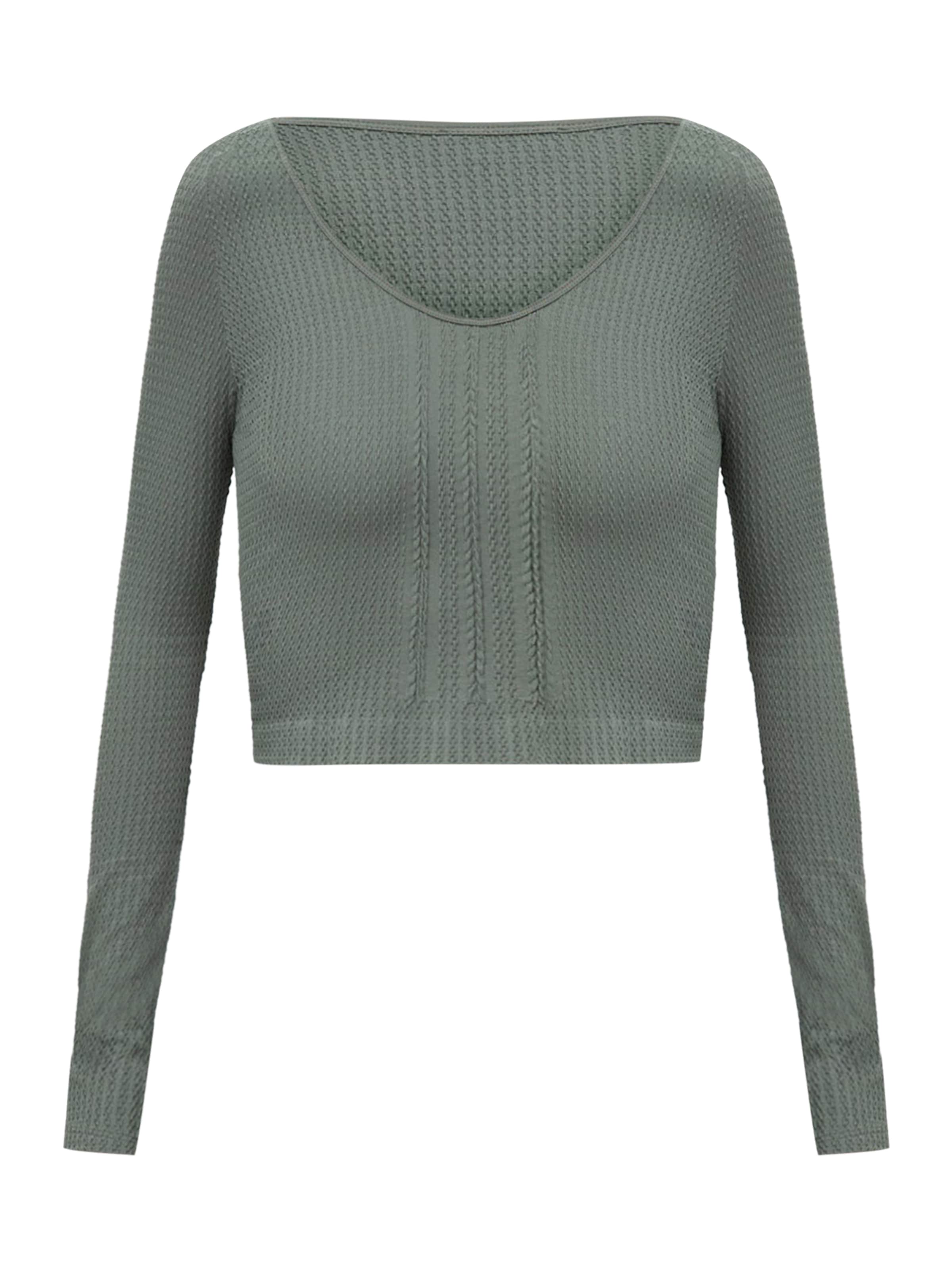 No Matter What Shirt 'Ball' in Groen: voorkant