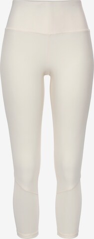 LASCANA ACTIVE Workout Pants in Beige: front