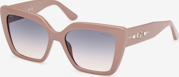 GUESS Sunglasses in Beige: front