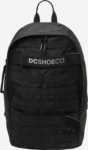 DC Shoes - Mochila 'ALPHA' en negro: frente