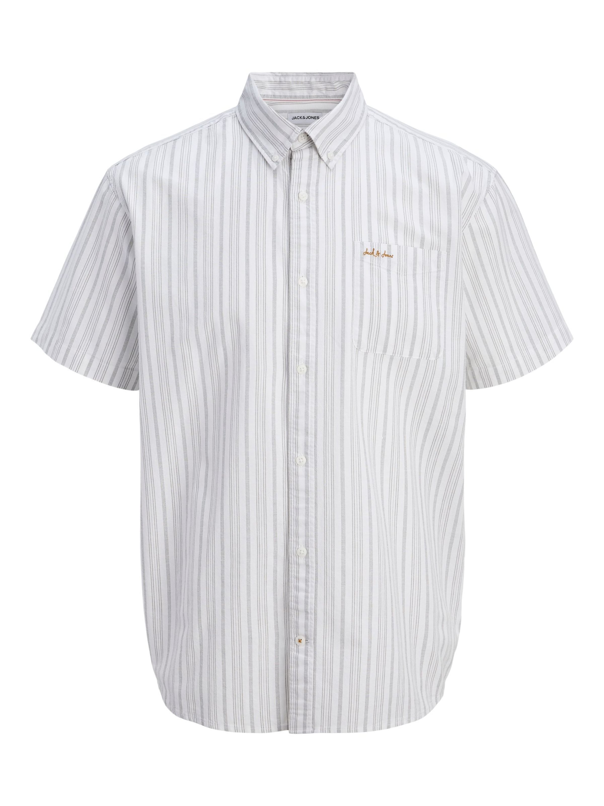 Jack & Jones Junior Regular Fit Skjorte i grå: forside