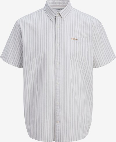 Jack & Jones Junior Button up shirt 'JJDevin' in 152 in Pastel green / White, Item view