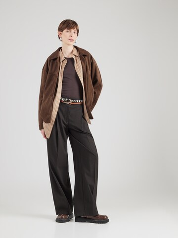 Samsøe Samsøe T-Shirt 'ALEXIS' in Braun