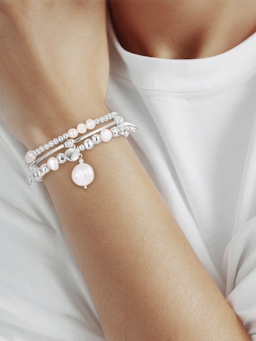 Braccialetto di Lulu & Jane in argento: frontale