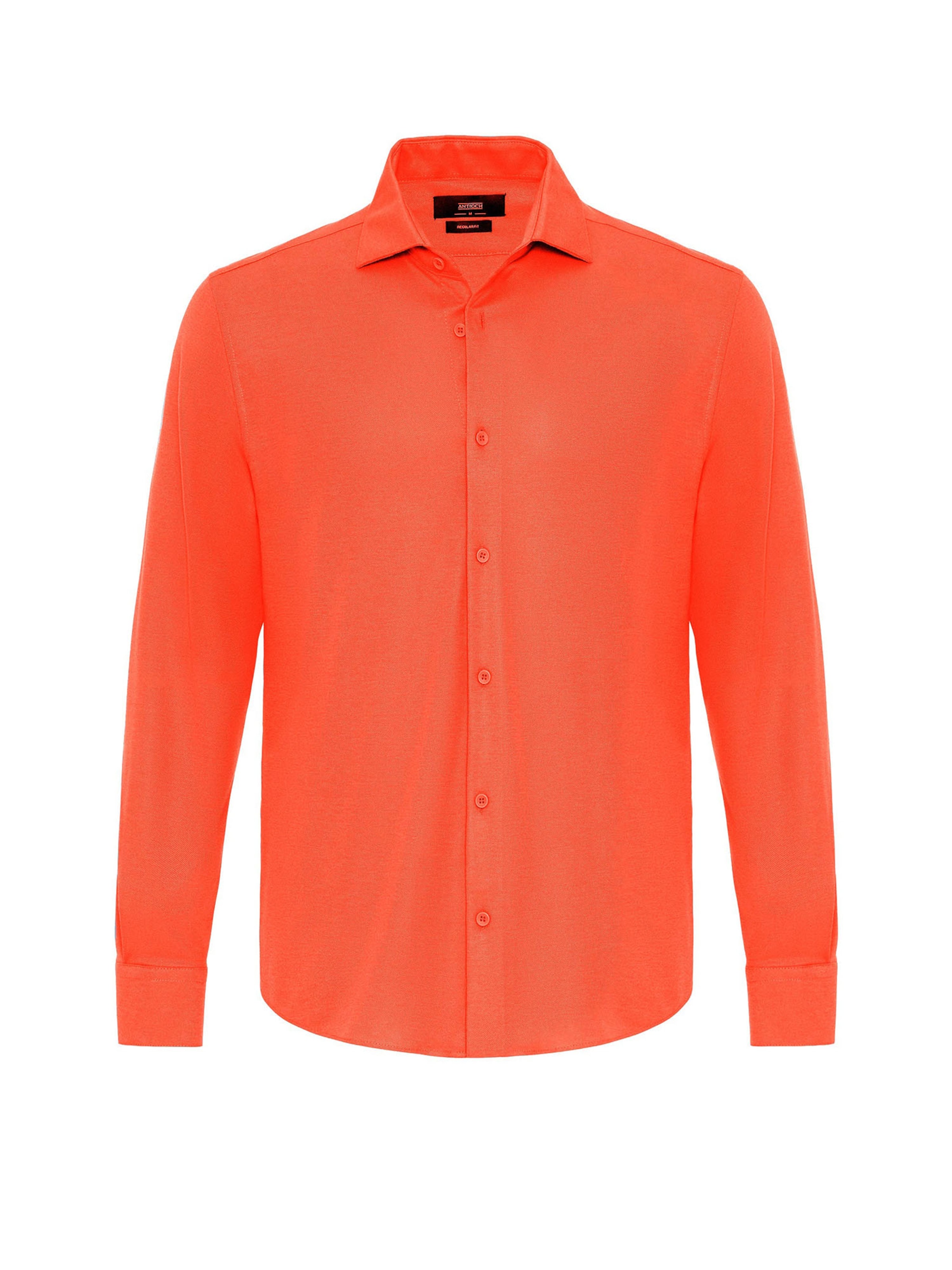 Antioch Regular Fit Skjorte i orange: forside