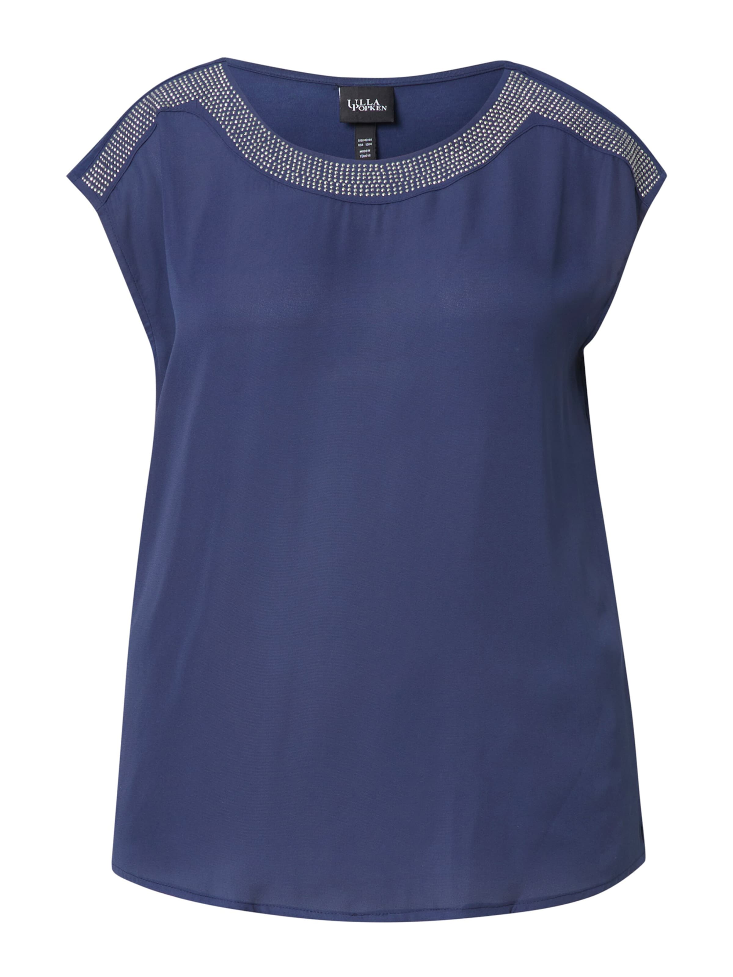 Ulla Popken Tričko – modrá: přední strana