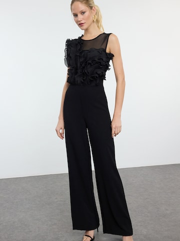 Trendyol Комбинезон в Черный: спереди