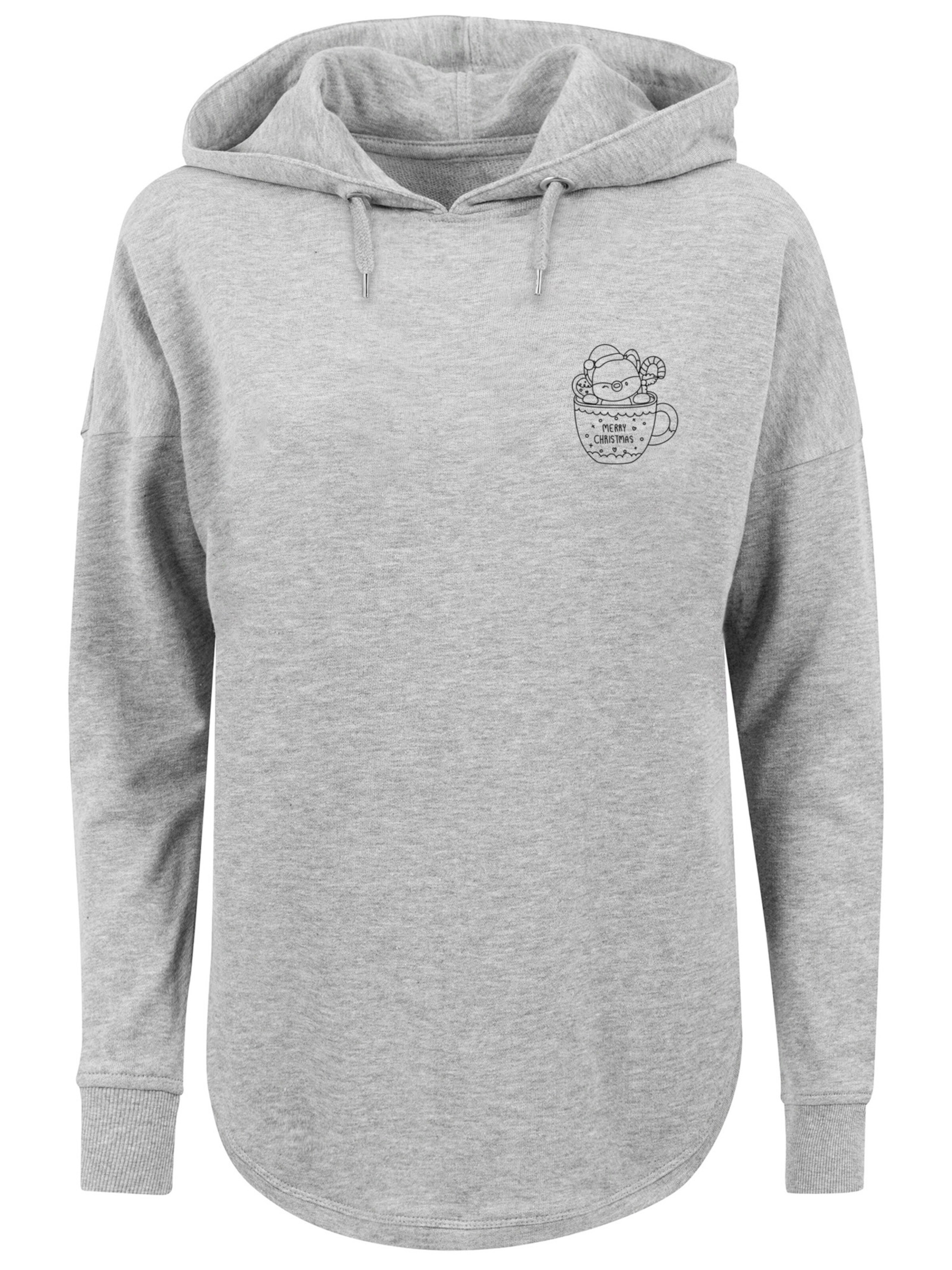 F4NT4STIC Sweatshirt in Grau: Vorderseite